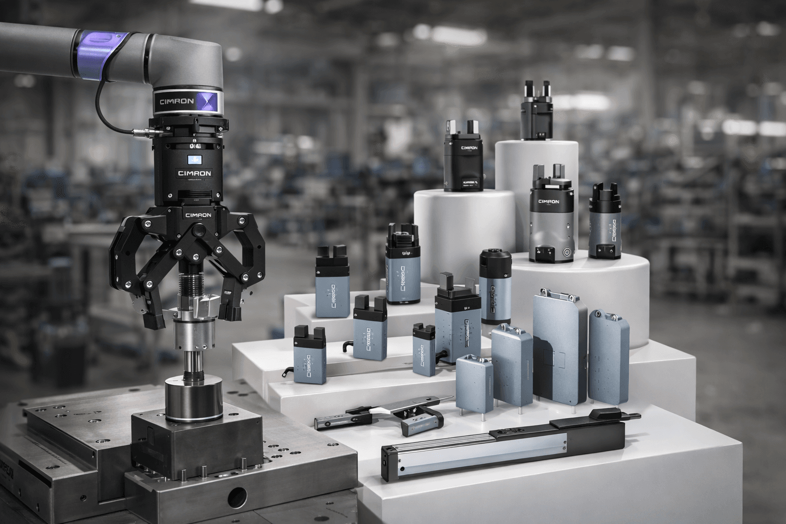 Robotic welding cell performing precision welds