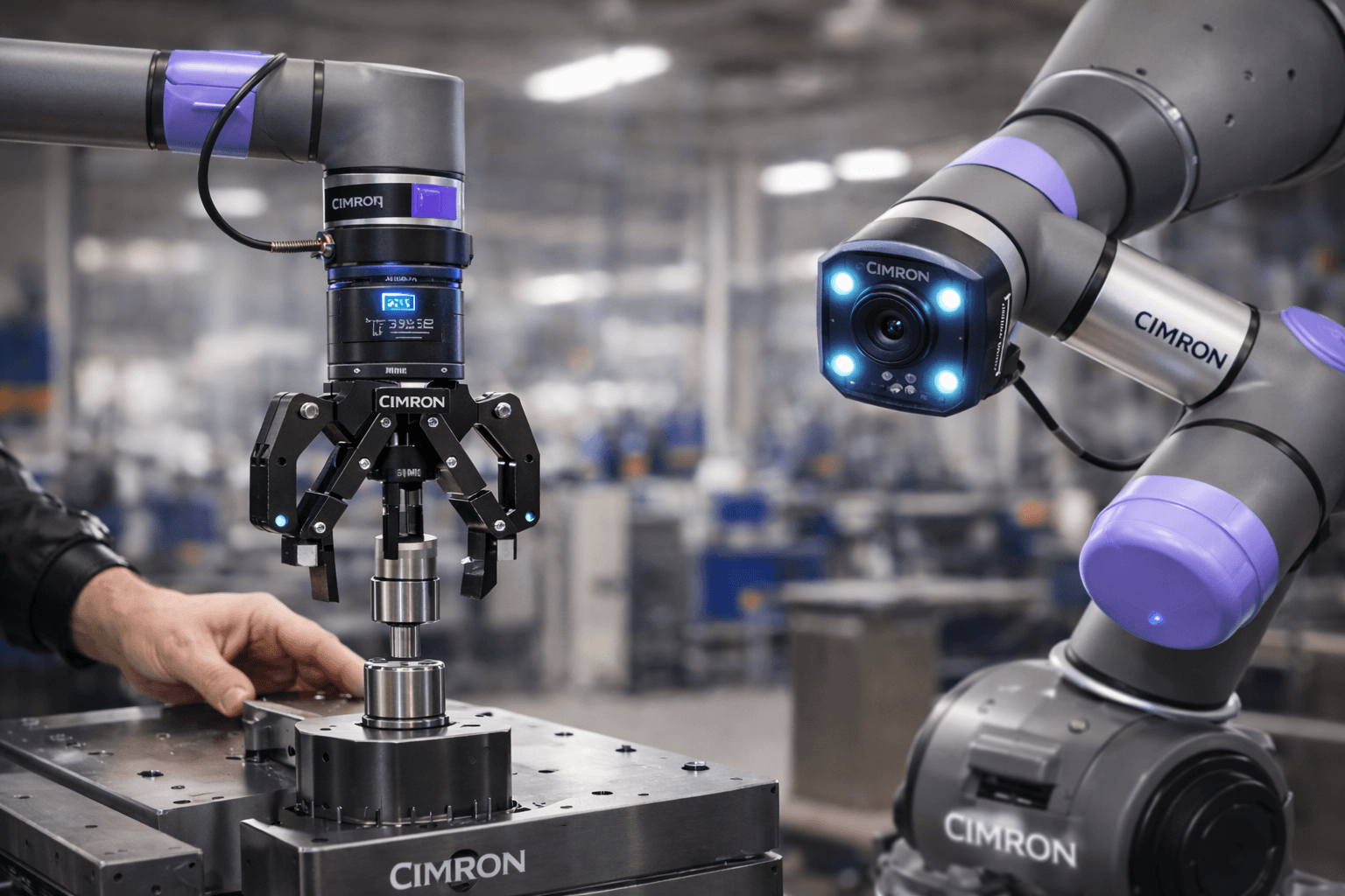 Vision-guided robotic pick and place system